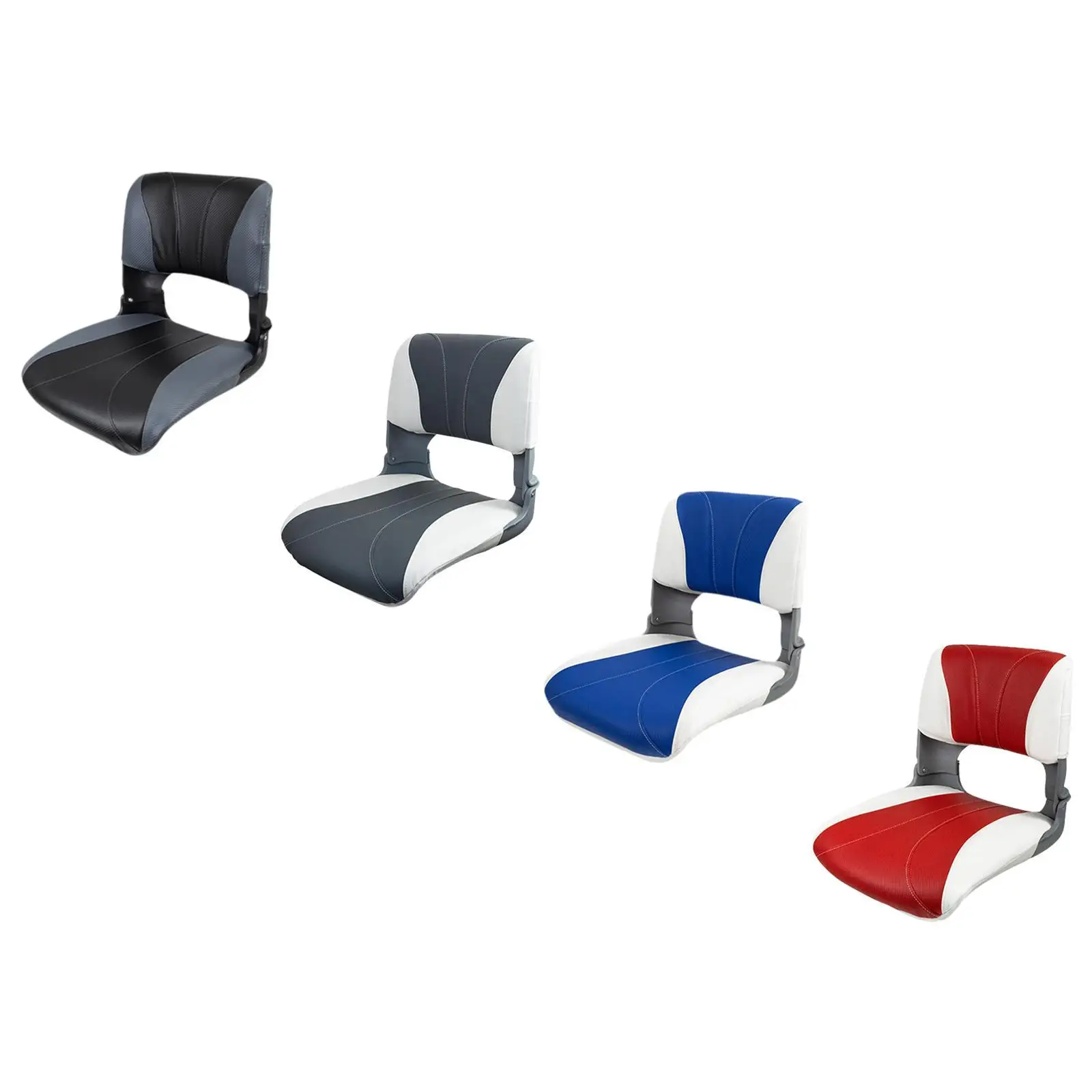 كرسي قارب قابل للطي مقاوم للماء وقابل للفصل للتجديف والتجديف بالكاياك #2