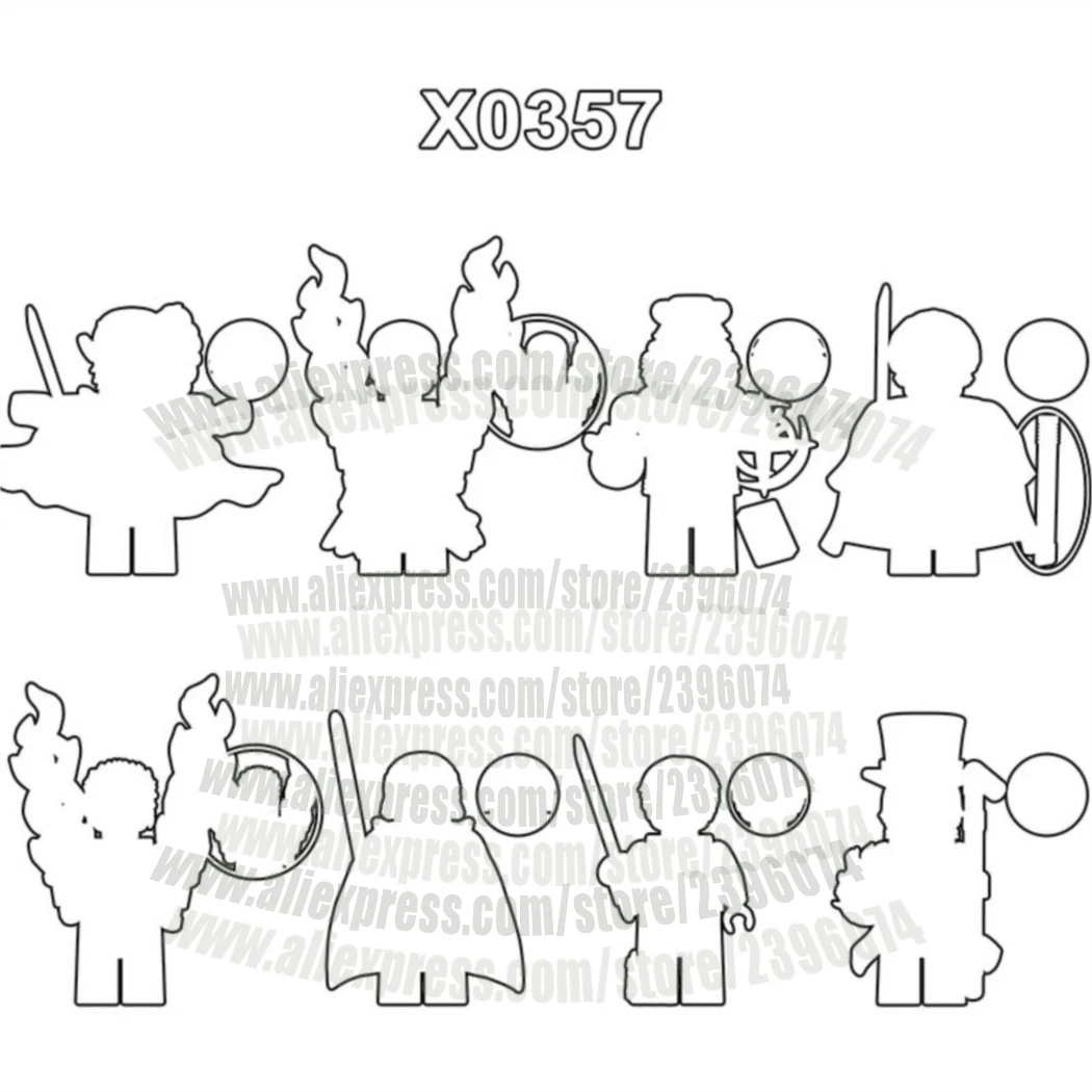 نماذج الرسوم المتحركة التلفزيونية لفيلم الرسوم المتحركة شخصيات الحركة X0357 XH2076 XH2077 أفضل هدية للأولاد والبنات ألعاب أعياد الميلاد والعطلات #1