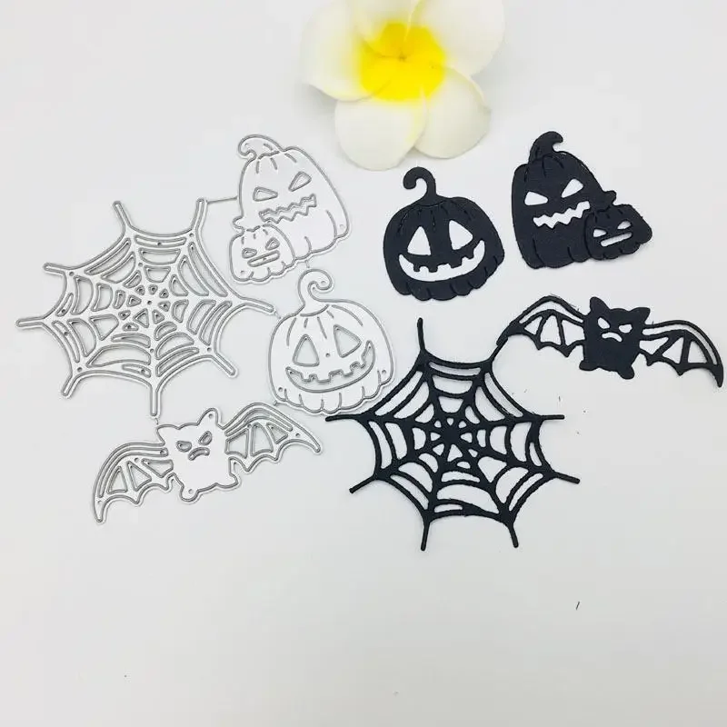 Halloween Metal Cutting Dies Scrapbooking Album Paper Cards Decorative Crafts Embossing Die Cuts