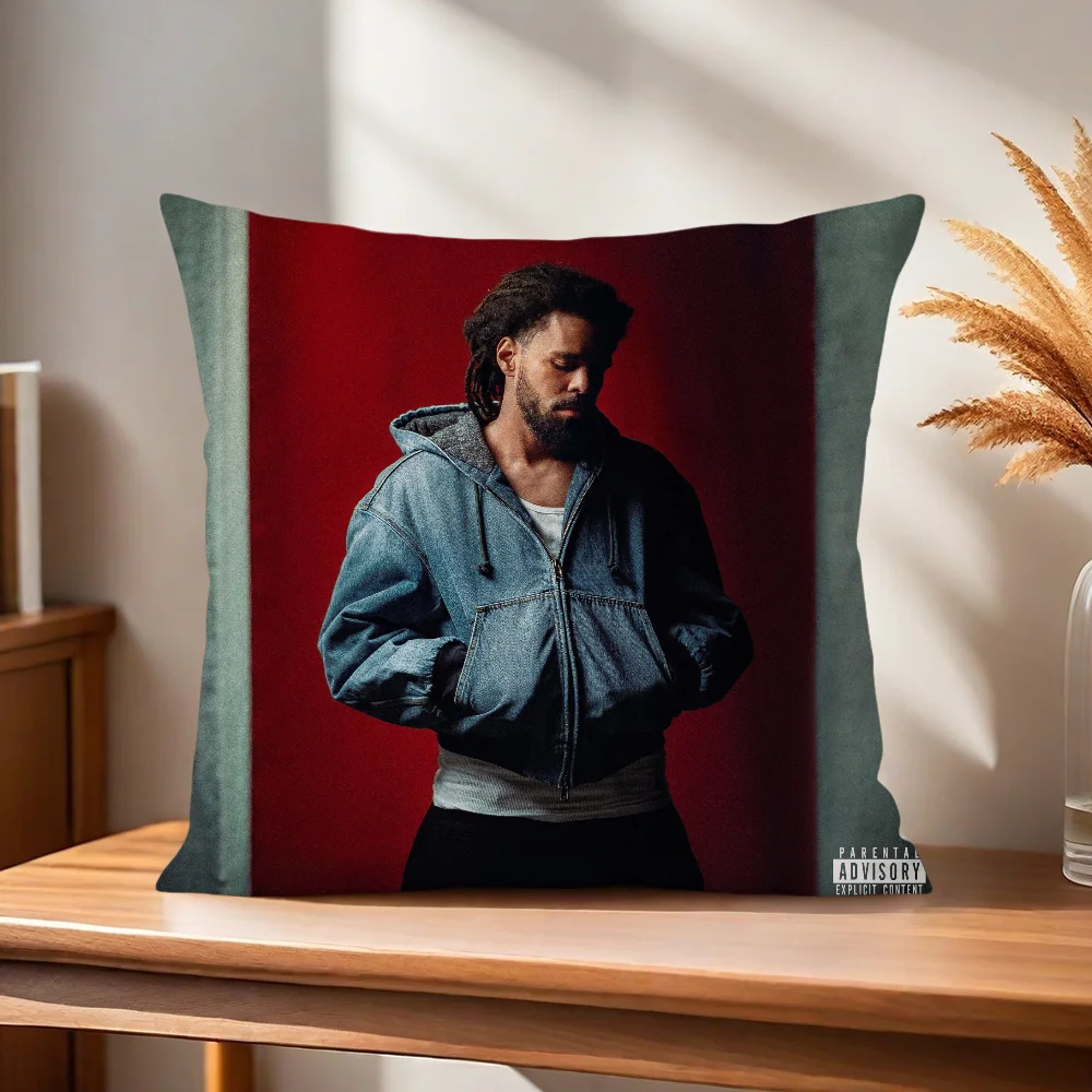 J Cole The Fall-Off Kissenbezug für Zuhause, Sofa, Wohnzimmer, Büro, Café, Auto – Detail 4