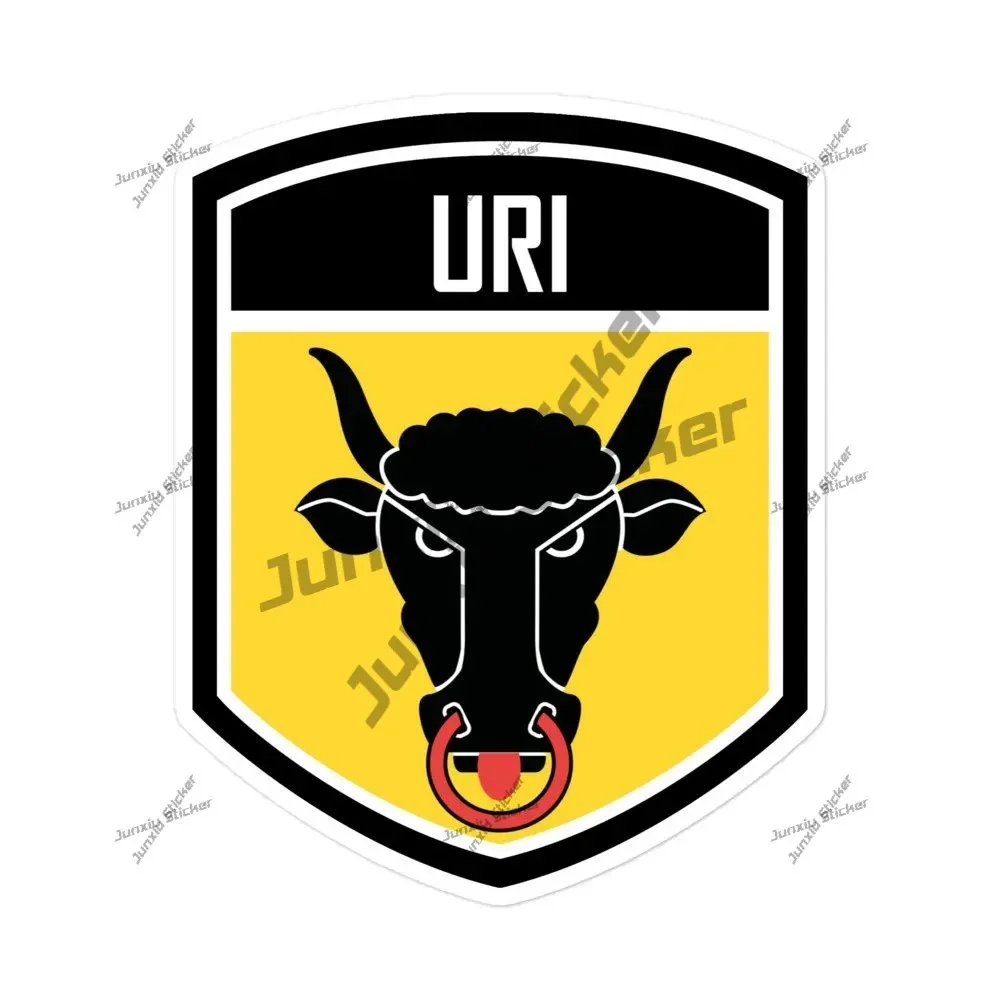 

Canton Of Uri Switzerland Flag Emblem Vinyl Stickers Occlusion Scratch Decor Graphic Car Accessories Creative Decals Scratch-pro