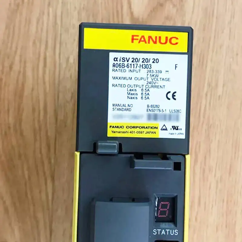 

A06B-6117-H303 New Fanuc Servo Driver IN STOCK Fast ship