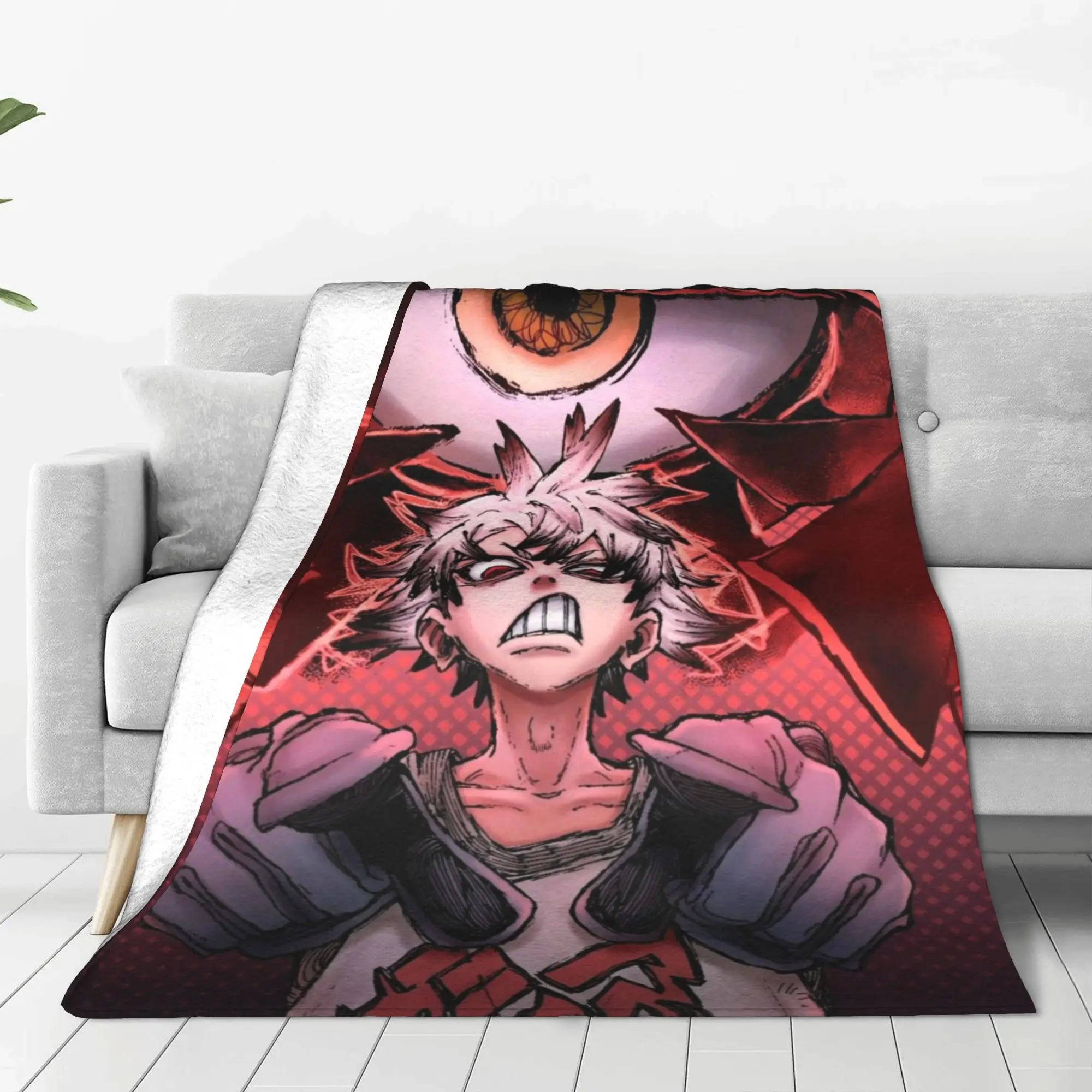 Gachiakuta Rudo Gachiakuta Blanket Summer Multifunction Ultra-Soft Throw Blankets For bed  Plush Thin Quilt