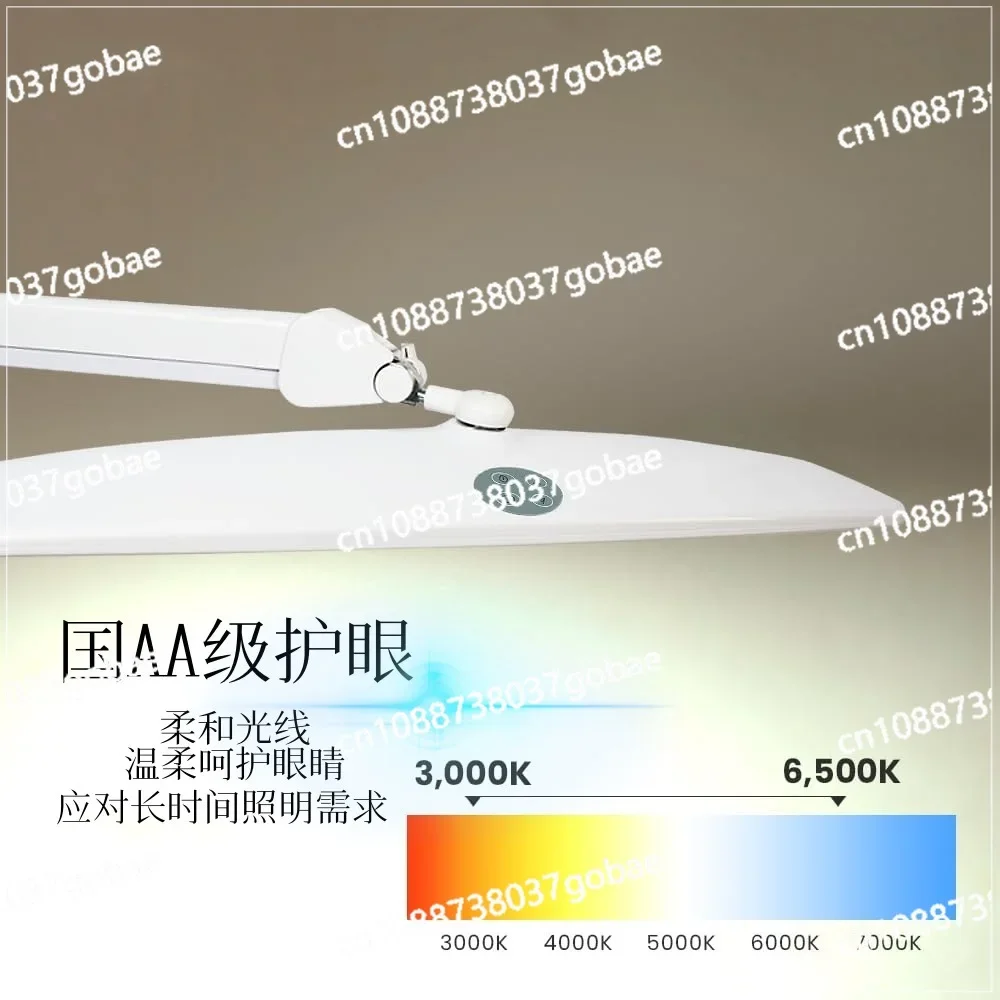 Cross-border LED Desk Lamp Student-specific Eye Protection Dormitory Learning Reading Lamp Office Desktop Clip Folding Ey