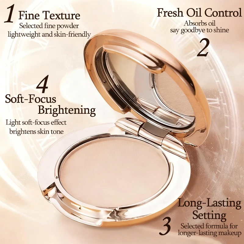 بودرة CT الأصلية تدوم طويلاً، بودرة العسل ذات الملمس الناعم، أداة تجميل للنساء، خافي عيوب البشرة، تسليط الضوء على المكياج #1