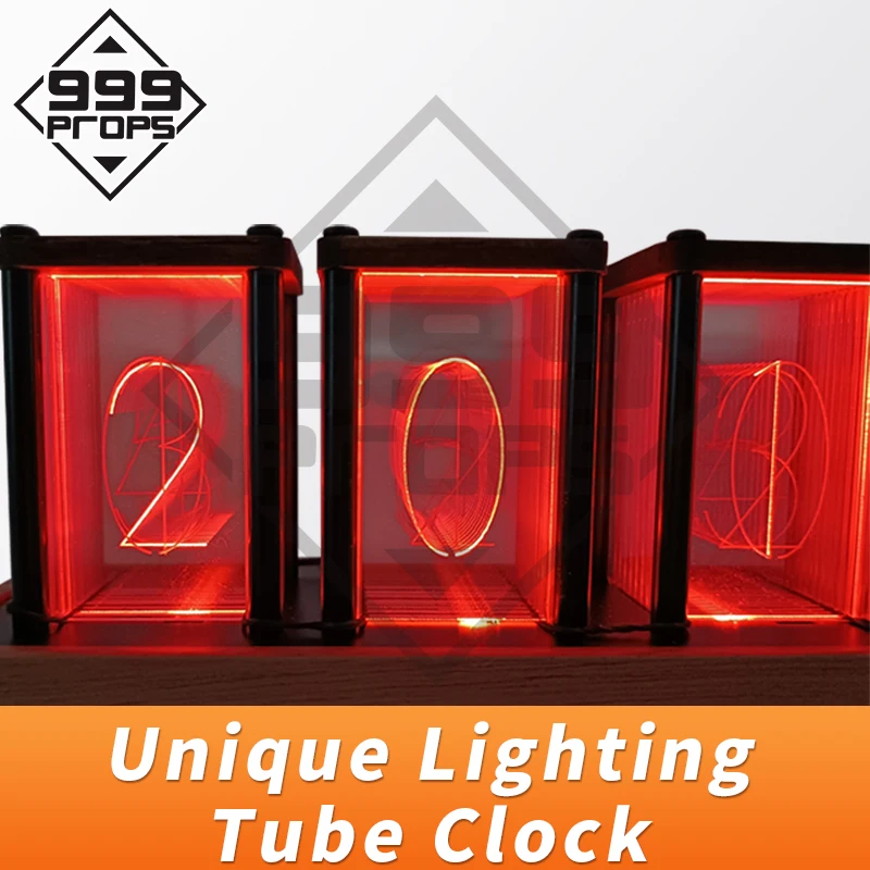 Orologio con tubo luminoso per sala di fuga che regola il tubo al numero giusto per aprire gli dispositivi di gioco di fuga maglock