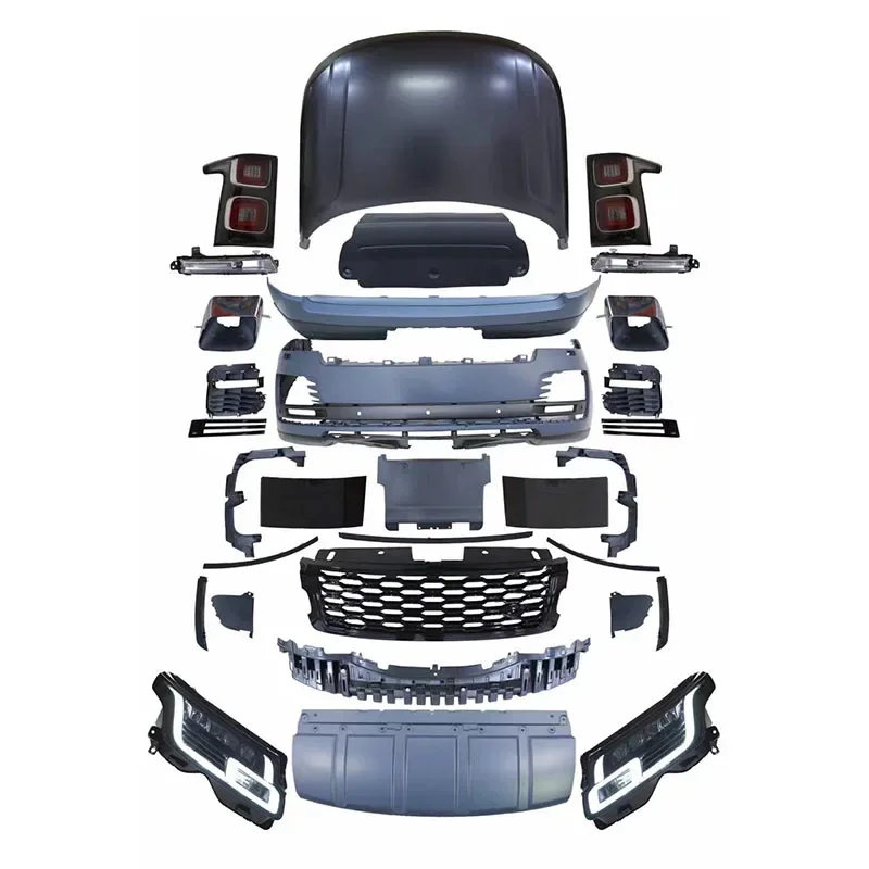 

Аксессуары для всего внешнего вида, комплект для Range Rover Vogue 2014-2017, обновление 2018, комплект кузова в стиле OEM