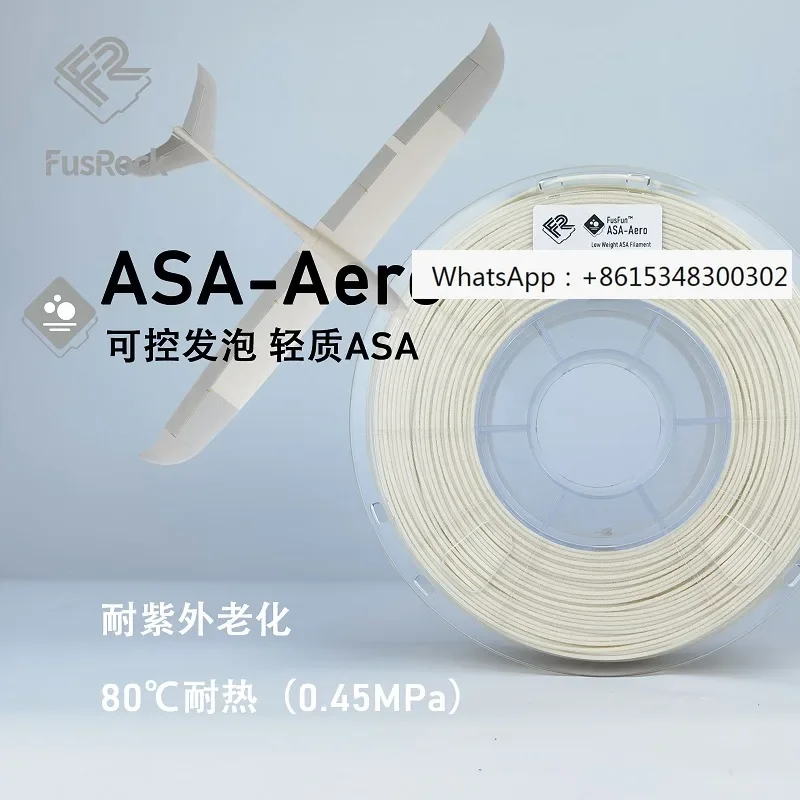 

FusFun ASA Aero Lightweight ASA Foam ASA Heat Resistant and Controllable Foam Aircraft Model Prop Consumables