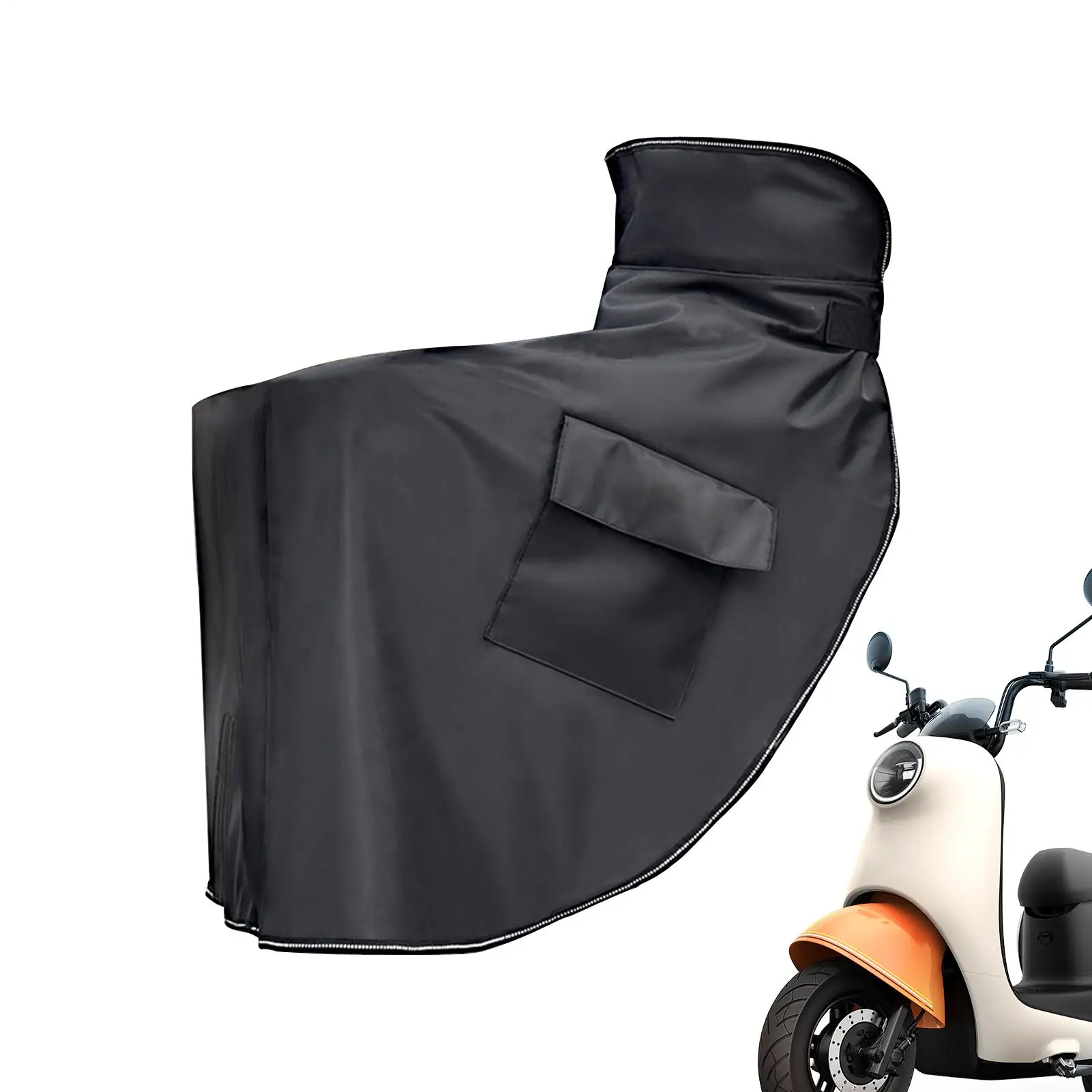 Winter Scooter Apron Waterproof Thick Winter Warm Scooter Blanket Motorcycle Knee Lap Blanket Apron For Winter Drive Snowy Day