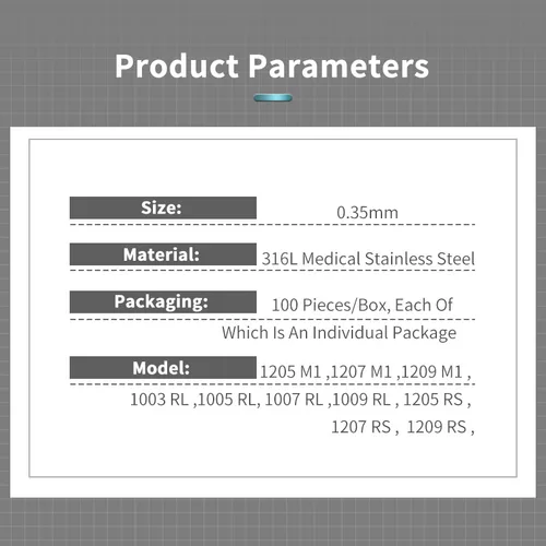 Imagen 2 del producto 50 Uds tatuaje negro ceram agujas de tatuaje desechables mixtas 3RL 5RL 7RL 9RL 5RS 7RS 9RS 5M1 7M1 9M1 aguja de tatuaje surtida