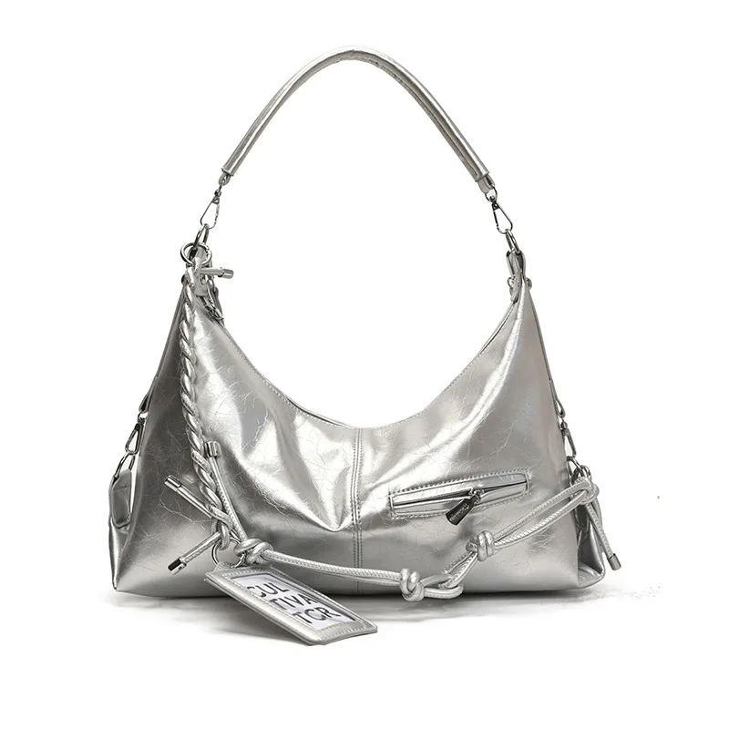 حقيبة كتف جديدة ذات سعة كبيرة لعام 2025 للنساء، حقيبة كروس خفيفة الوزن للركاب