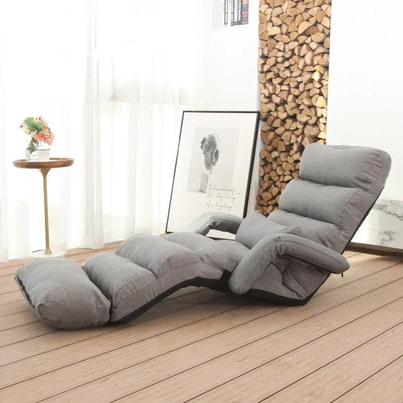 Single Sofa Lazy Bedroom Balcony Simple Tatami Small Sofa Girl Small Huxing Easy Folding Backrest Lifting Chair