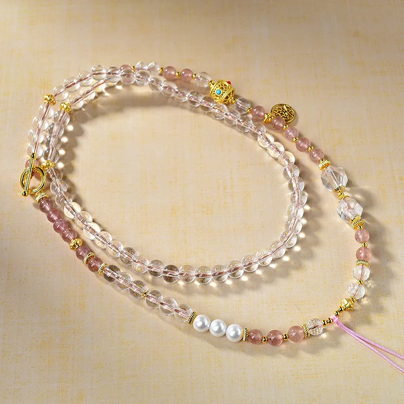

Handwoven Crystal Pendant Cord – Adjustable Ethnic Design for Thangka, Root Chakra Grounding & Attracting Stability