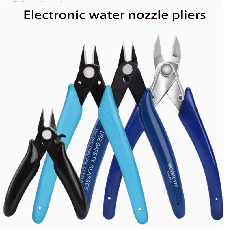 

Carbon Steel Pliers Electrical Wire Cable Cutters Cutting Side Snips Flush Pliers Nipper Home Hand Tools