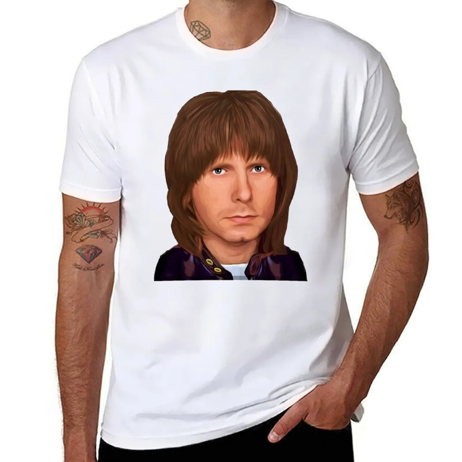 

This Is Spinal Tap Nigel T-Shirt cotton tshirt 100% cotton t shirts man 100%