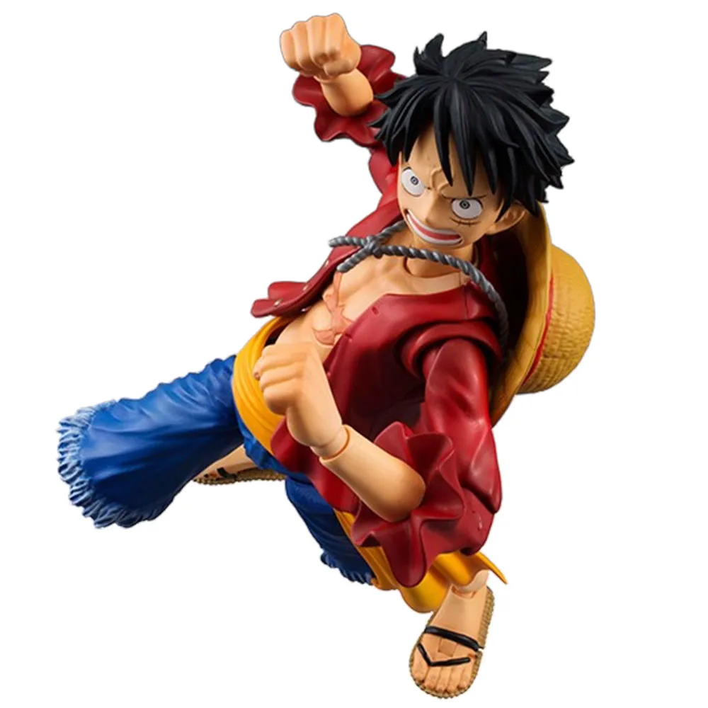 18 سنتيمتر القرد د. لوفي الشكل أنيمي قطعة واحدة المفاصل يمكن أن تتحرك استبدال الذراع الفني جولف لعبة مجسمة هدية جمع الحلي البلاستيكية