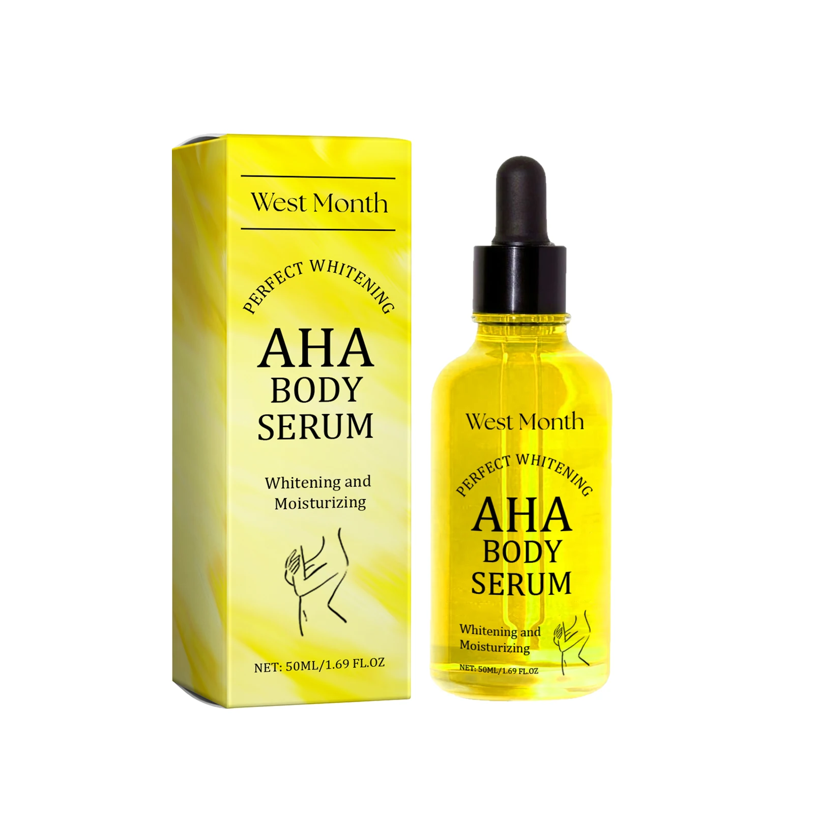 

Body Serum - 50ml | Exfoliating & Hydrating Formula for Smooth, Glowing Skin | With Glycolic Acid & Moisturizing Actives"