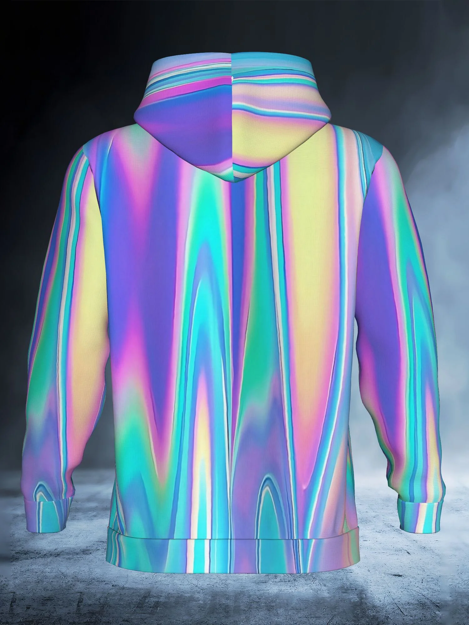 Sweat à capuche homme imprimé - 3D Printing Hologram avis et prix