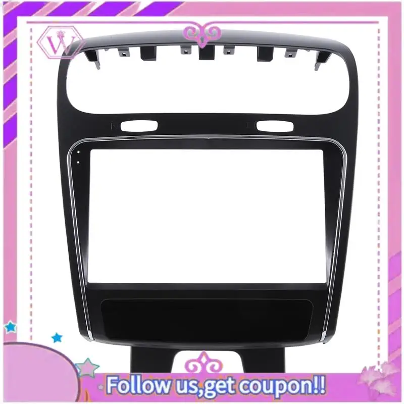 

Latest 9 Inch Fascia For Dodge Journey Fiat Freemont Car Radio DVD Android Player Head Unit 2 Din Panel Dashboard Frame Cover Pa