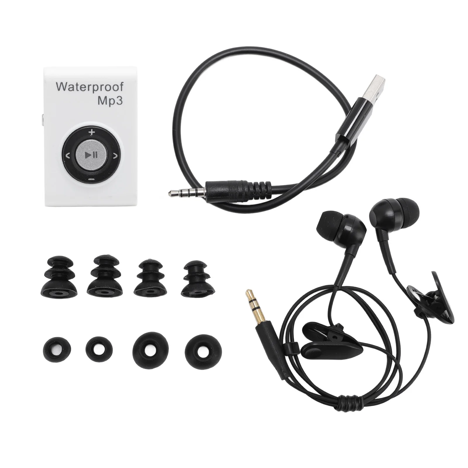 Swimming MP3 Player 8GB Memory Multifunctional Portable Underwater Music Player Headphone for Surfing Running Skiing Kayaking - view 6
