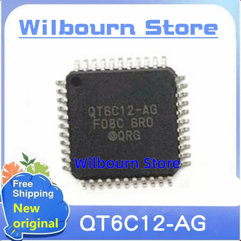 

1PCS/LOT QT6C12-AG QFP-44 QT6C12 QFP44 New original In stock