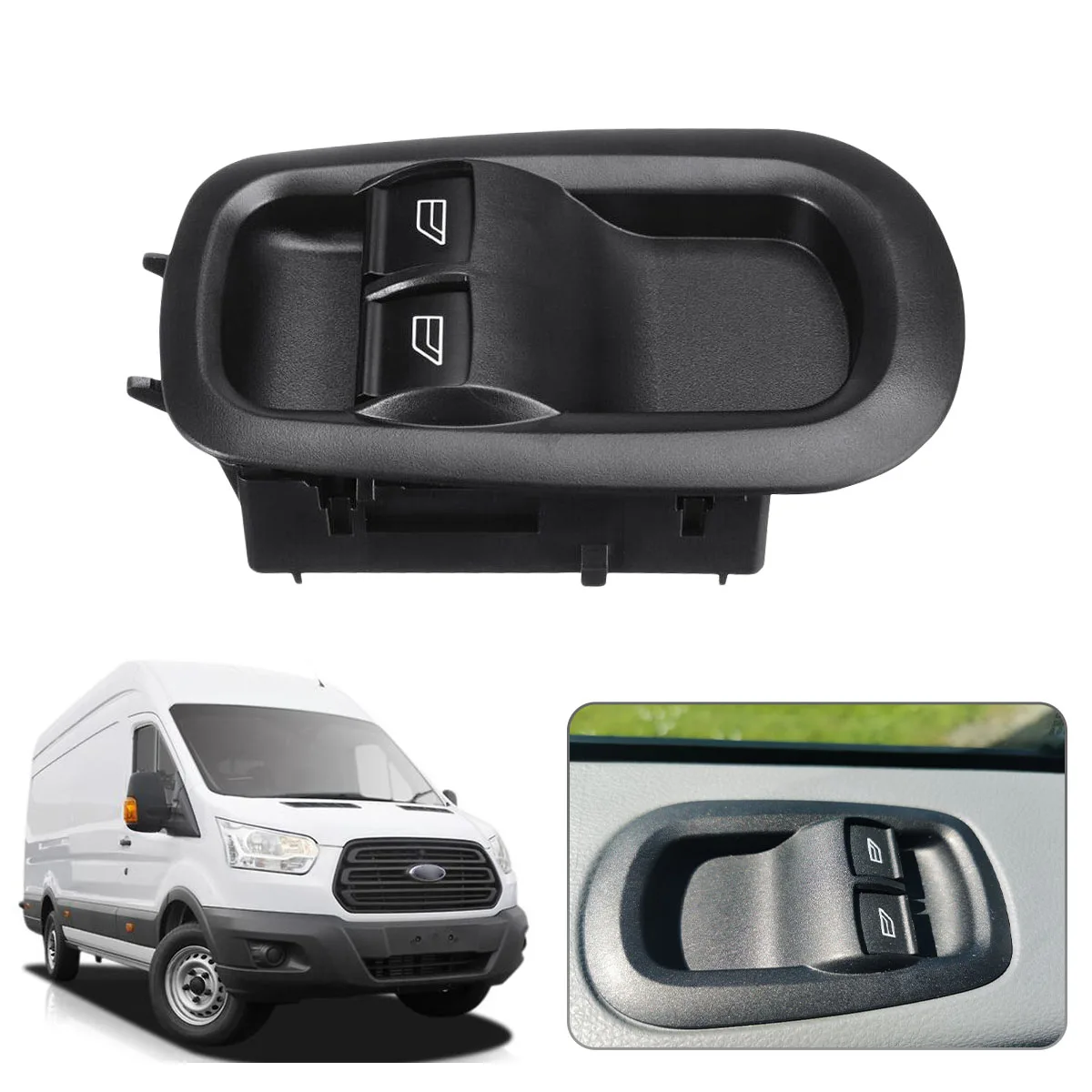 

Дверь автомобиля, двойной левый и правый переключатель стеклоподъемника для Ford Transit V-362 MK8 Custom 2014-2019 2029885 1791339 GK2T 14A132 CA