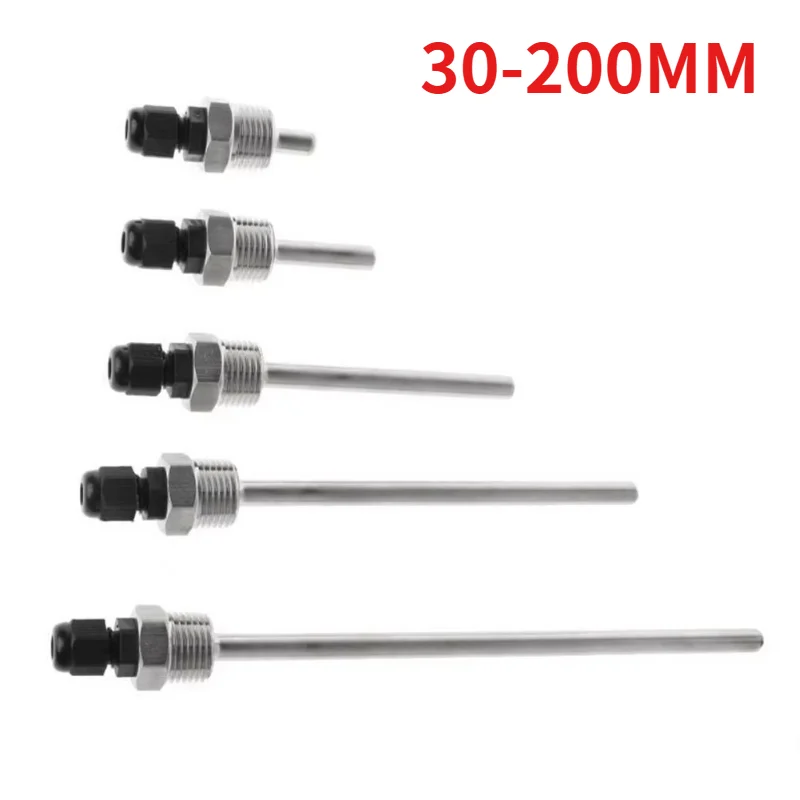 304 30-200mm Thermowell 1/2