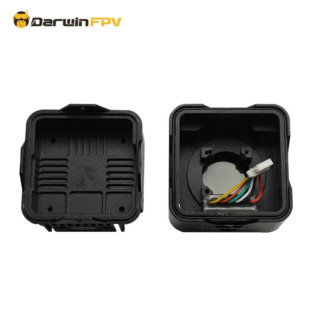DarwinFPV CNC Aluminum Waterproof Protective Case Compatible with installation DJI O4 PRO Unit