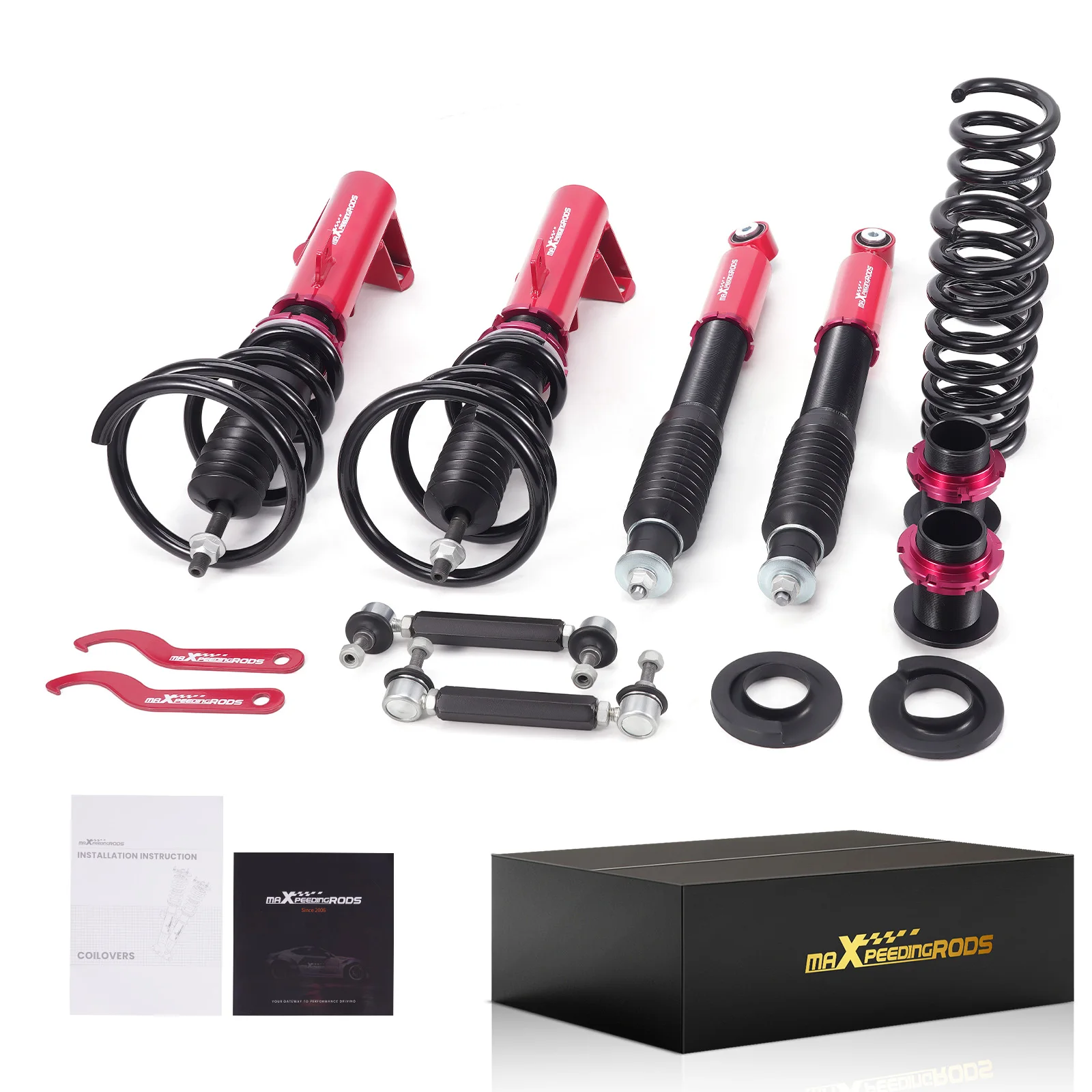 

Coilover Shocks Struts Kit for Mercedes-Benz C-Class (W203) RWD 2001-2007