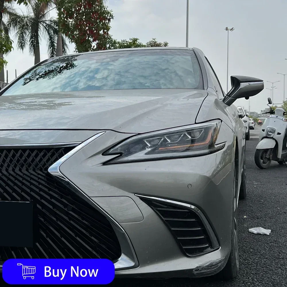 

For Lexus ES 2017-2021 Car Front Lamps Assembly Upgrade LED Auto Headlights High Configuration 3 Projector Lens Accessories