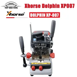 Xhorse Condor Dolphin XP007 Ręczna maszyna do cięcia kluczy zgodna z Bluetooth do zastosowań laserowych / domowych / płaskich kluczy