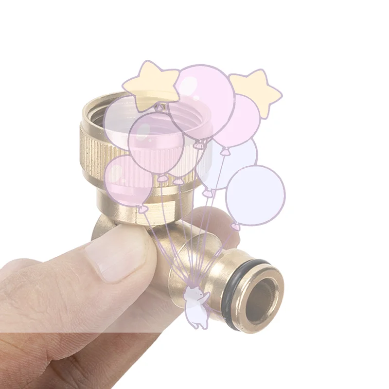 Hose Reel Swivel Elbow Quick Connector For Hoselock Plug 3/4in BSP Female Outdoor Garden Hose Faucet Adapter