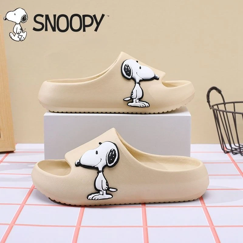 Neue Snoopy Cartoon- und Animations-Heimsandalen mit hohem Erscheinungsbild und kreativen, vielseitigen Anti-Rutsch-Sandalen für den Innen- und Außenbereich