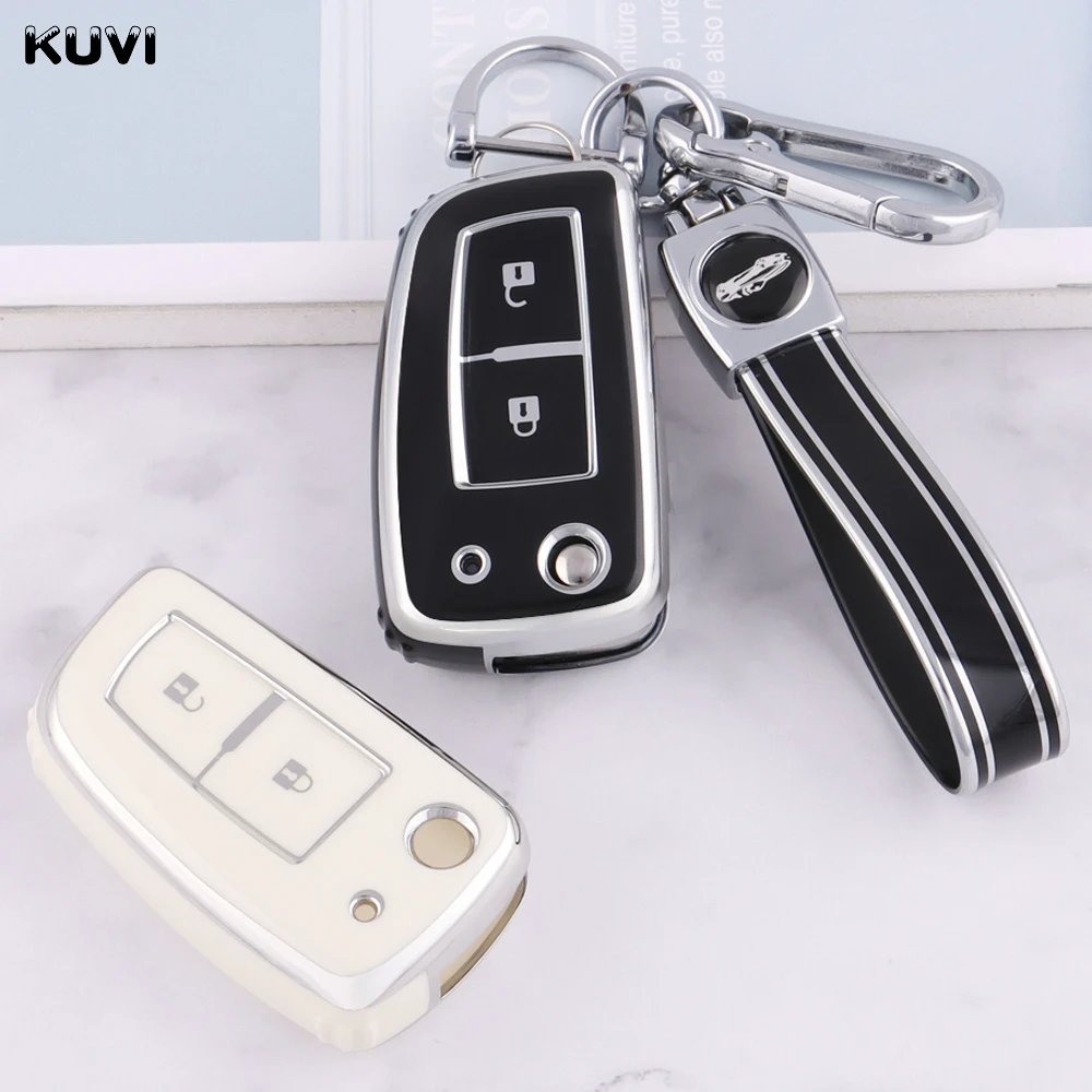 

Fashion TPU Car Key Case Cover Shell Fob For Nissan Qashqai J11 X-trail Murano Maxima Tiida Altima Quest Juke Geniss Keychain