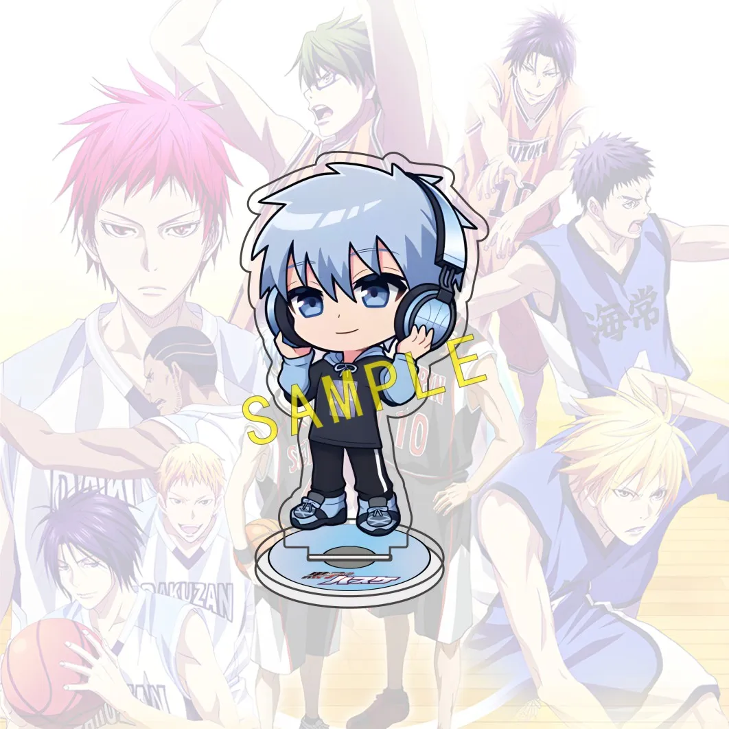 Kuroko's Basketball anime 10cm acrylic cute character Kuroko Daiki Kise standing model desktop decoration fan gift keychain