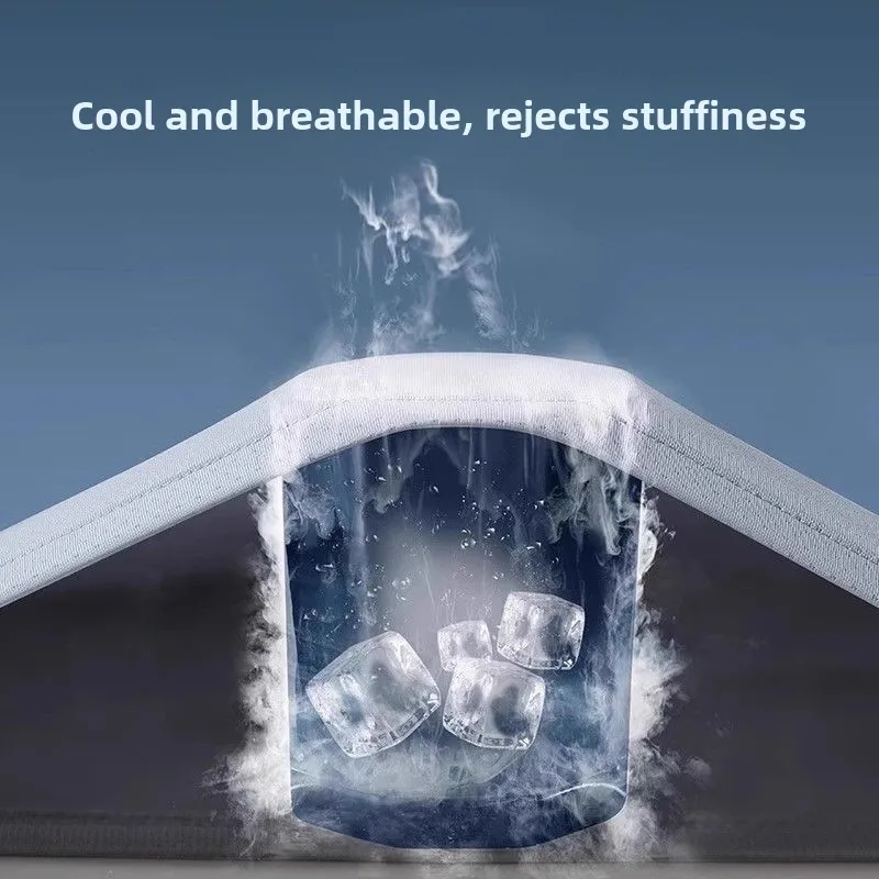 New Quick-drying Men's T-shirt Sports Ice Silk Short-sleeved Half-sleeved Summer Thin Fitness Clothes Running Clothes Suit