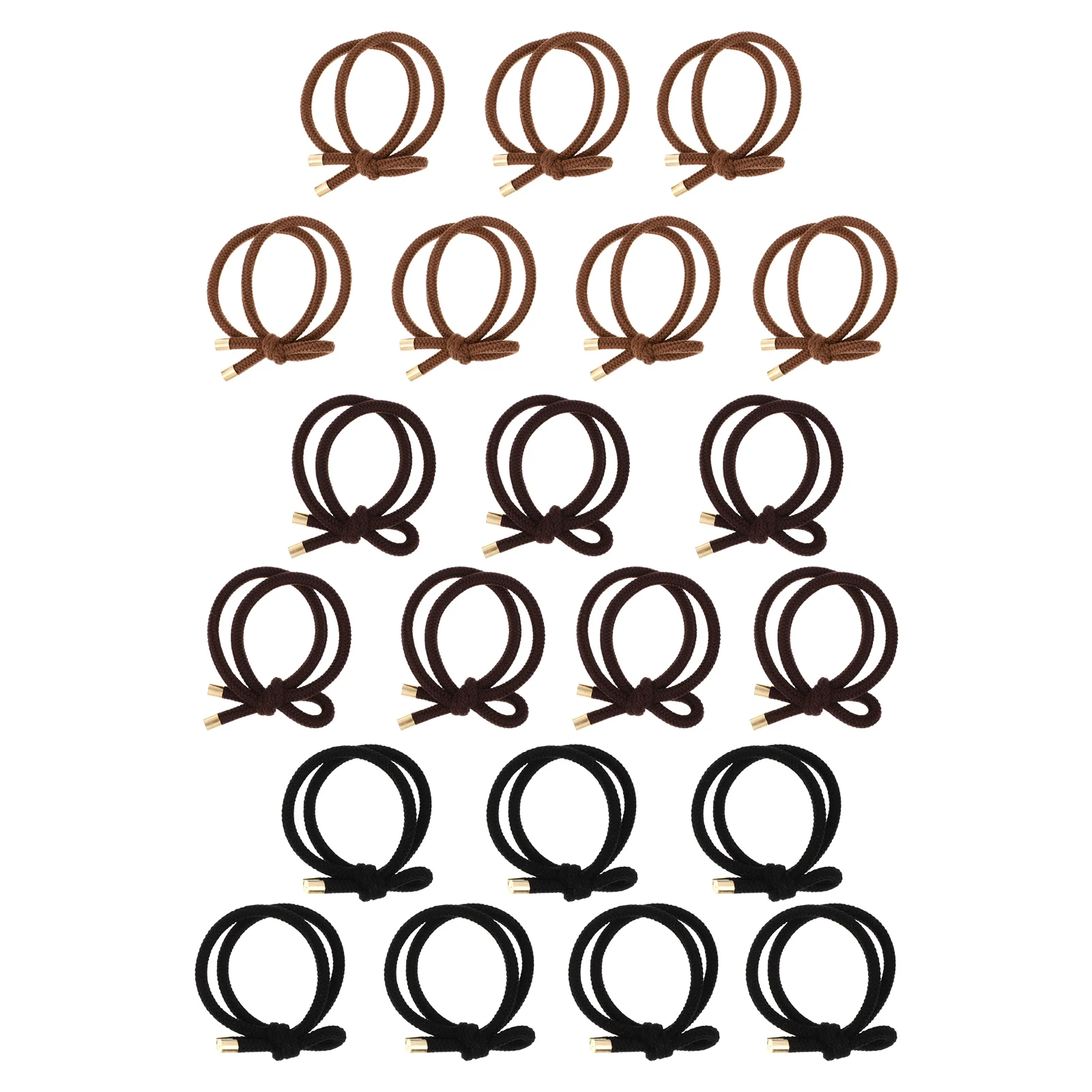 

21pcs Hair Elastic Scrunchies Hair Ties Kids Adults Ponytail Holders Colors Gentle Material Hairstyle Gifts