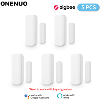 Tuya Zigbee Door Sensor and Smart Life Window Magnetic Sensor Detector Wireless Home Door Sensor Need Tuya Zigbee Gateway Hub