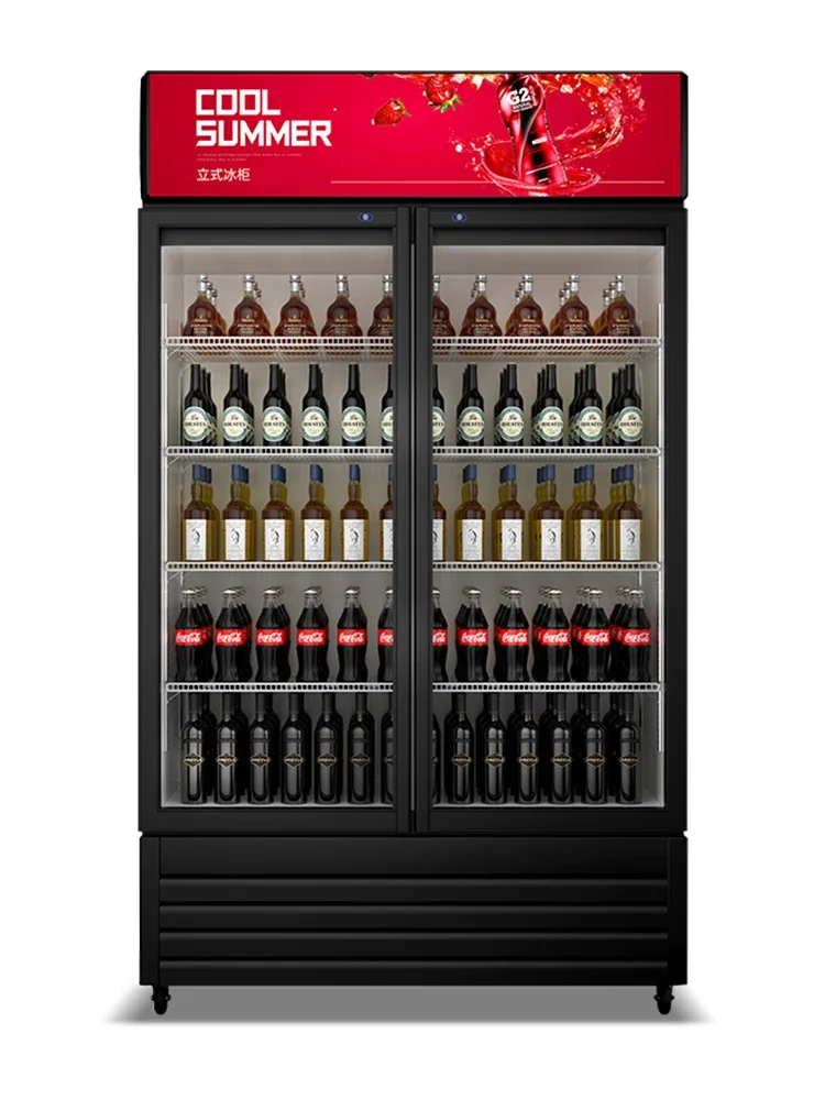 Refrigerated display cabinets, vertical beverage cabinets, convenience store refrigerators, fresh-keeping cabinets
