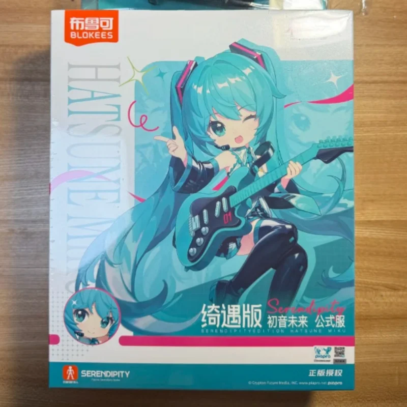 Neue Original Blokees 14 cm Hatsune Miku Encounter Edition Bjd Anime Action Figure Montage Modell Sammeln Spielzeug Geschenke