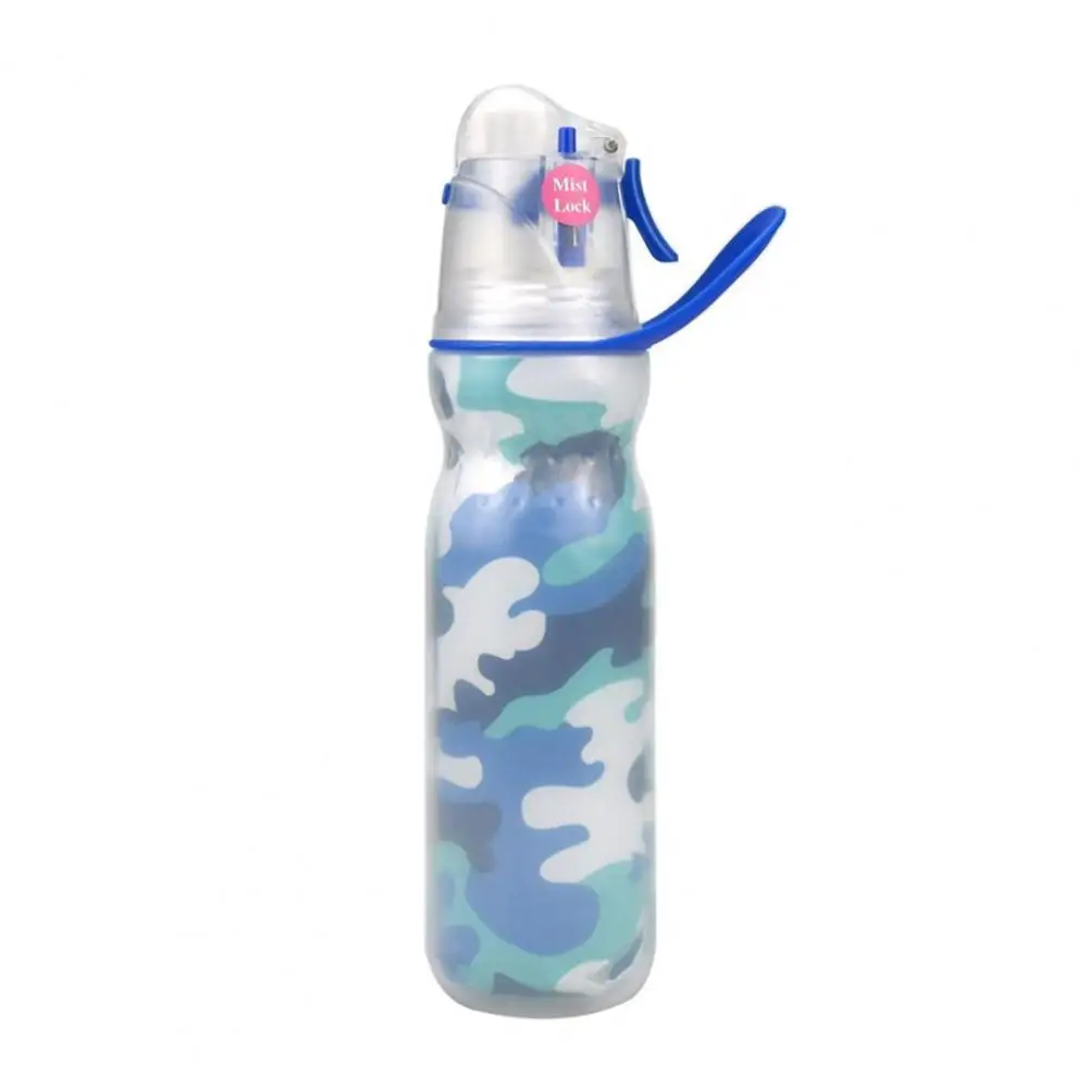 

590ml Sports Water Cup Large Capacity Refill Water BPA Free LDPE Three Layers of Cold Retention Cool Spray Mug Sports Bottles