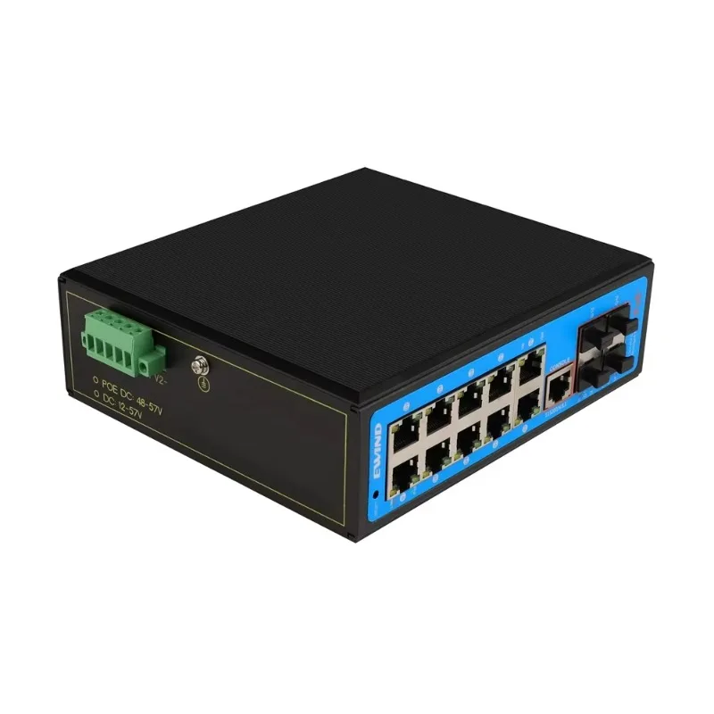 EW-PIS3814M-8GE-BT Gigabit 8port and 6uplink Network Switch Watchdog Mamaged AI LAN Poe Switch