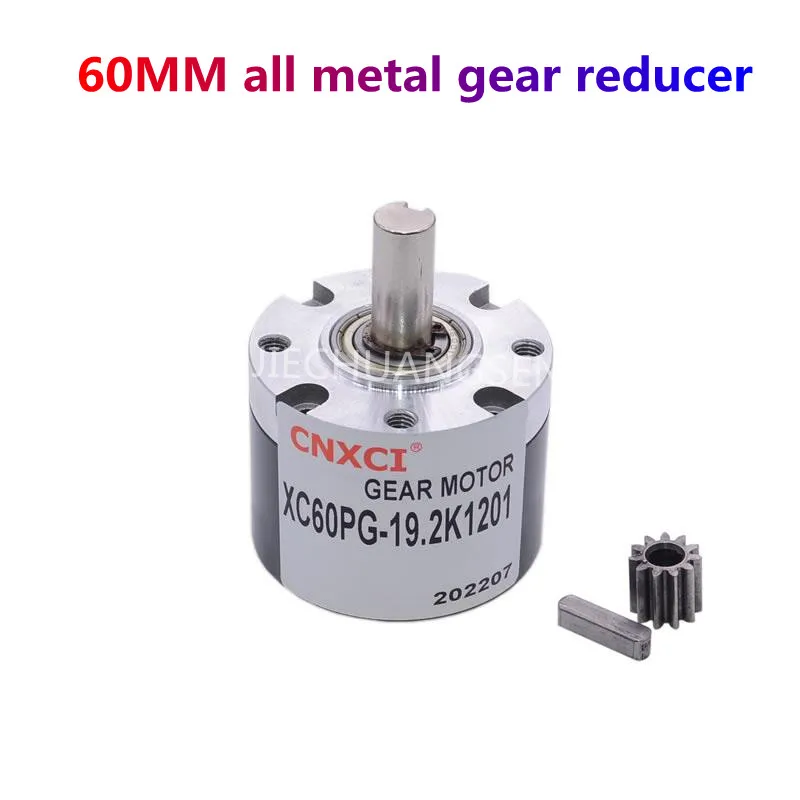 Caixa de Engrenagens Planetária da Redução da C.c. do Diâmetro 12 mm Planetário do Eixo do Redutor de 60 mm