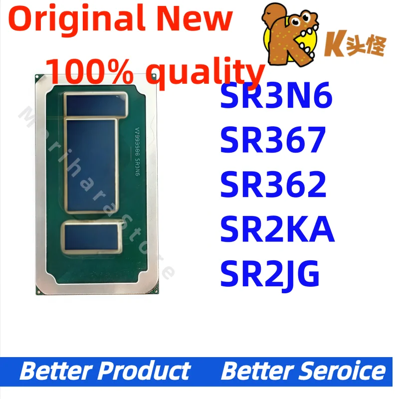 

100% NEW SR3N6 i3-7020U SR2JG i3-6006U SR2KA i7-6650U SR362 i5-7267U SR367 i7-7567U CPU BGA chipset