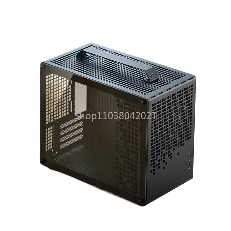 MATX ATX-Detachable Handle Case, Air-Cooled Graphics Card, Small Space, Type-C Desktop, Small Space, 20L, 163mm, Z20