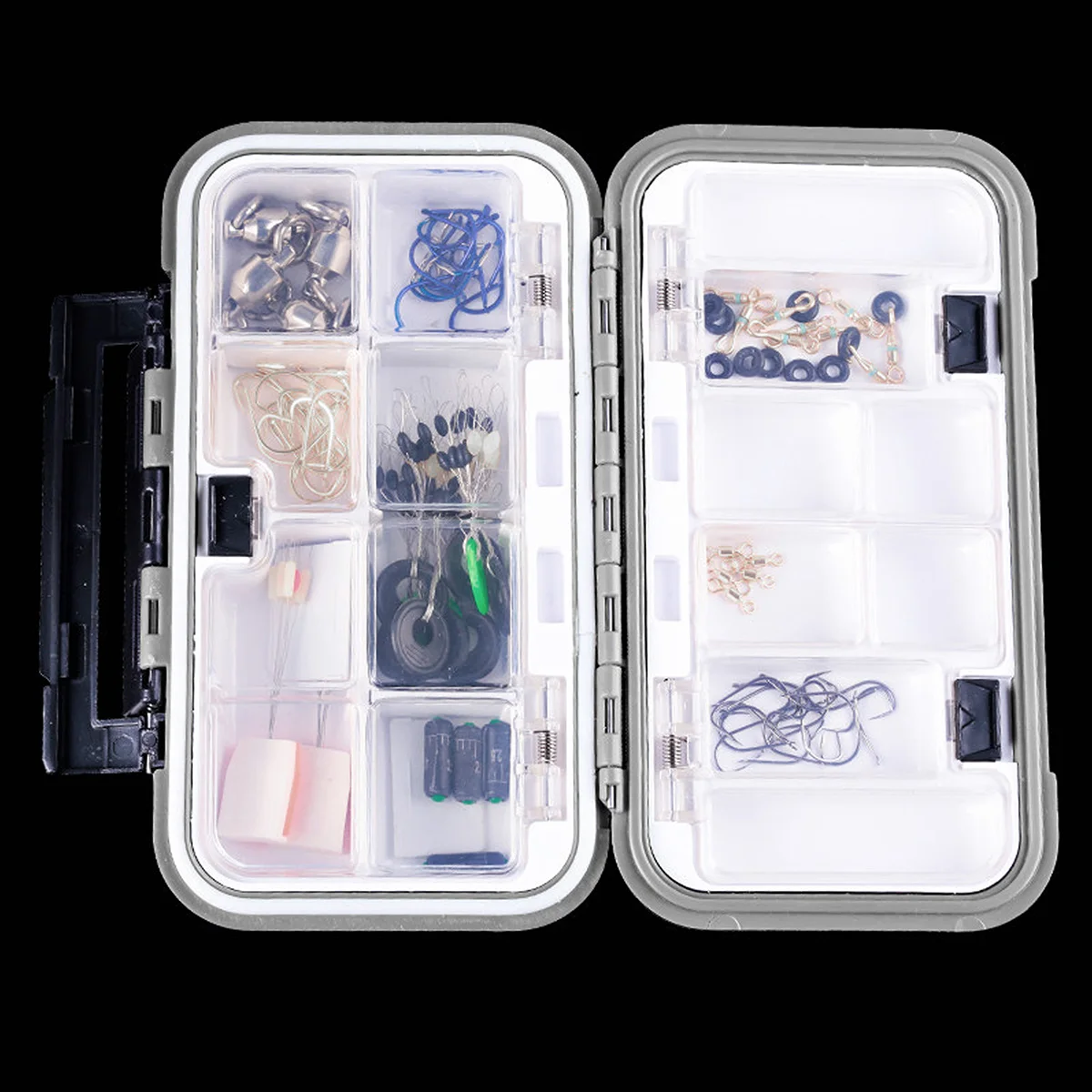

Luya Waterproof Accessories Box High-Grade ABS Fishing Hook Storage Case Transparent PC Inner Cover Gear Organizer Soft Bait