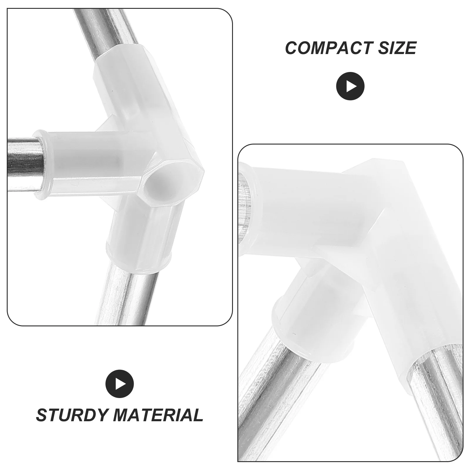 1Set Bambini Giocano Tenda Telaio Struttura Metallica Kit di Montaggio Facile Fai da Te Tenda per Bambini Casa Interna Esterna Struttura Casetta da Gioco in Metallo