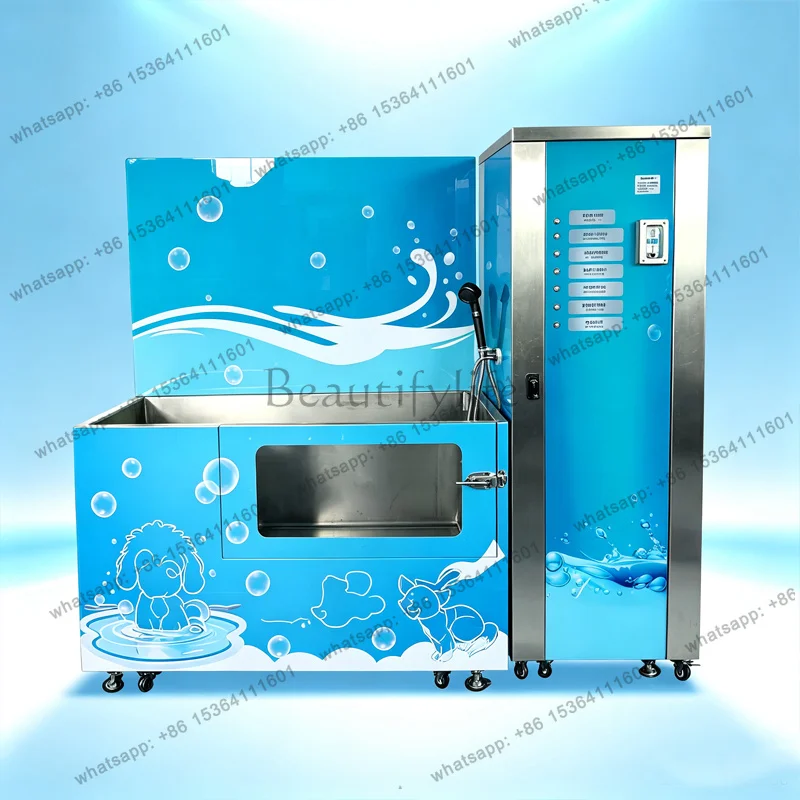 Unmanned Self Service Pet Washing Machine All In One Dog Bath Spa Machine With Multiple Washing Modes Customized