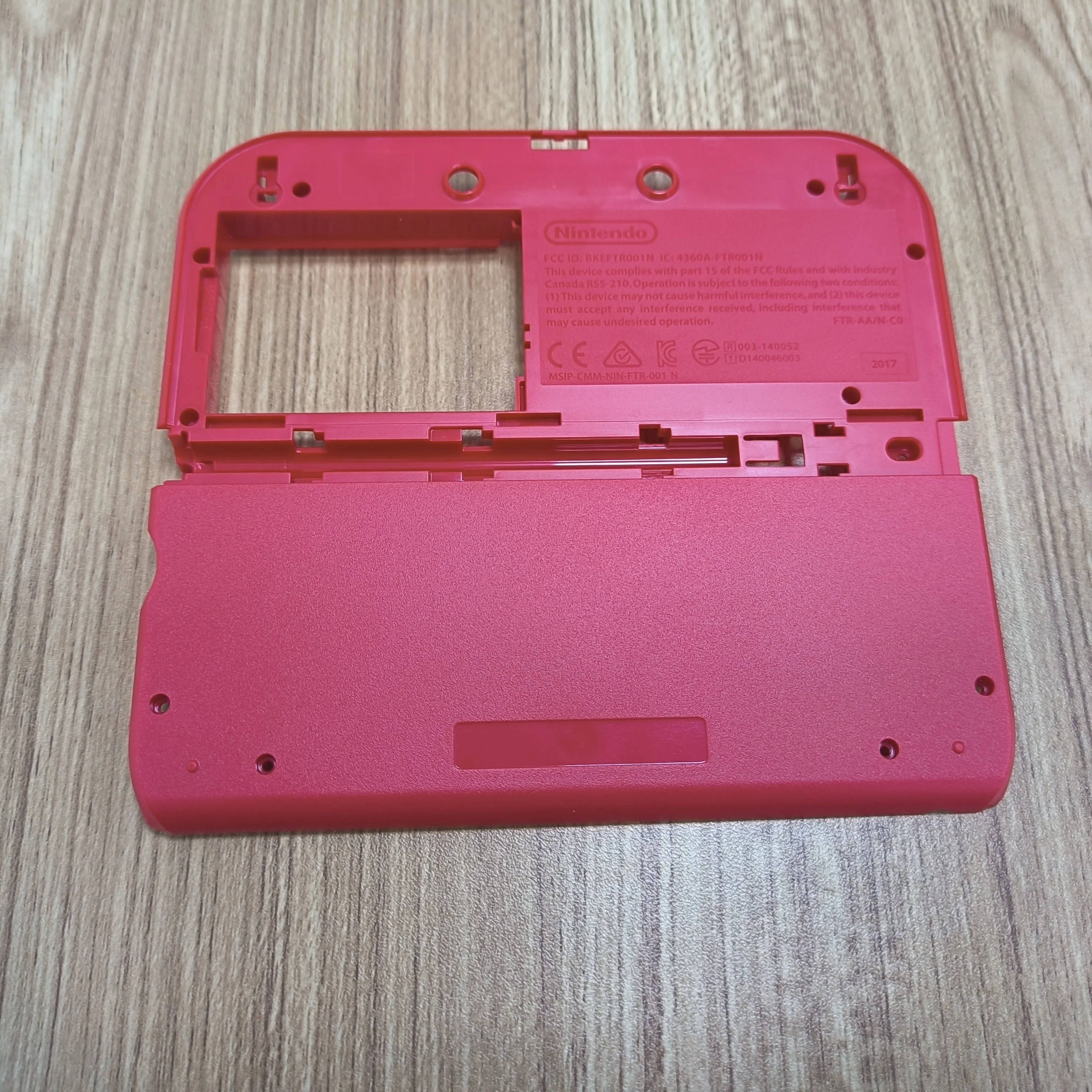 Cubierta de superficie lateral B original para la carcasa trasera de la consola Nintendo 2DS