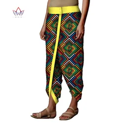 Men Pants Dashiki 100% Cotton African Wax Print Trousers Clothes Customized Casual Long Pants African Style Clothing WYN627